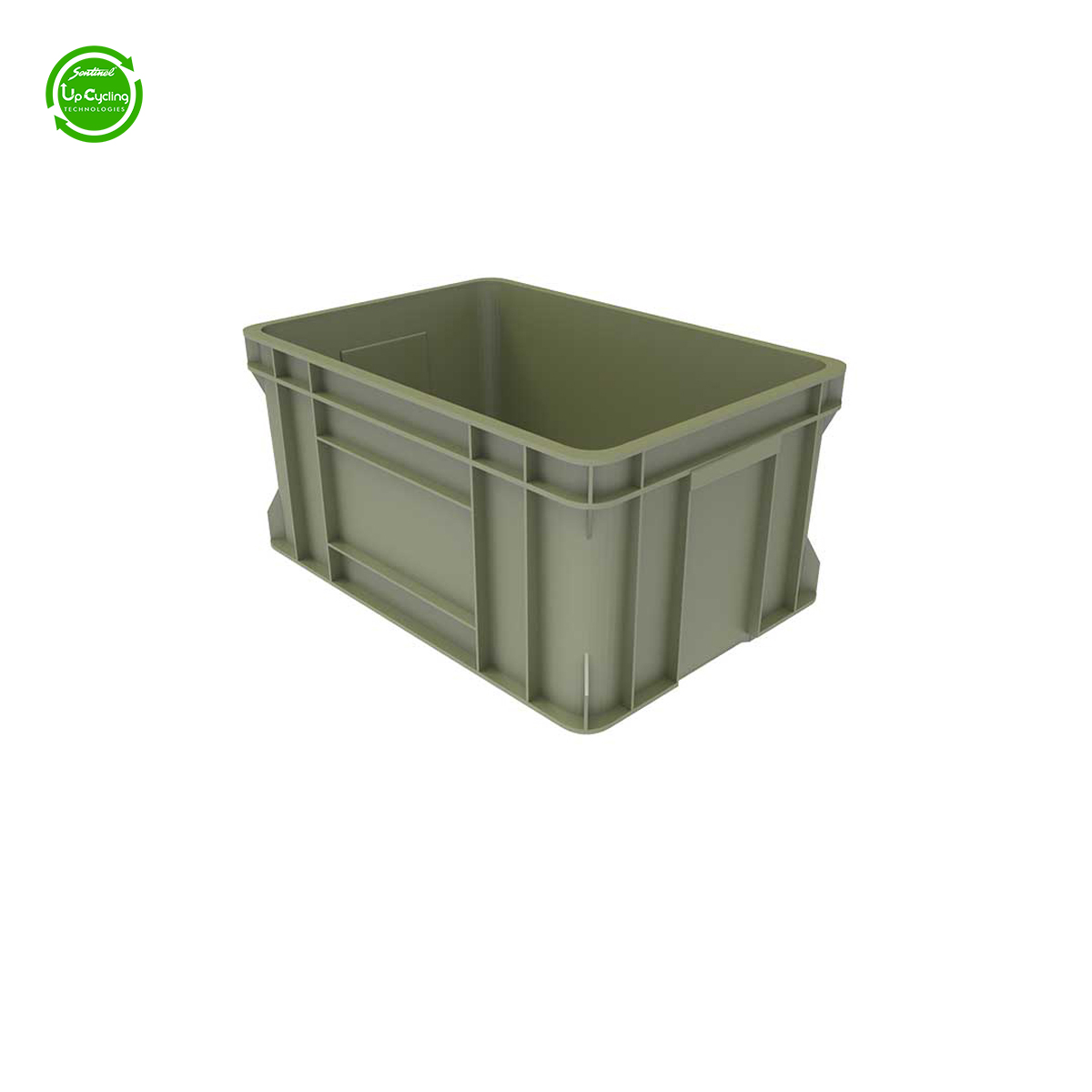 CL-3-A Upcycled Large Plastic Crate 3 - Image 1